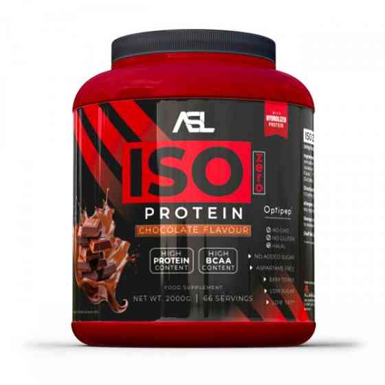 Протеїн AllSports Labs Iso Zero Protein 2 kg raspberry (90 % isolate, zero lactose, zero sugars, aspartame free) Луцьк