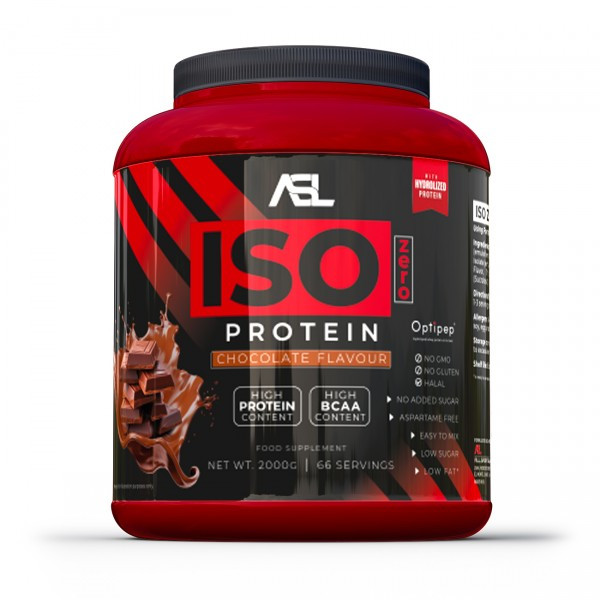 Протеїн AllSports Labs Iso Zero Protein 2 kg raspberry (90 % isolate, zero lactose, zero sugars, aspartame free) Луцьк - фото 1