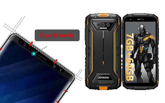 Защитное стекло HyperGlass Pro для DOOGEE S41, S41 Max, S41 Plus, S41 Pro, S41T – максимальная Киев