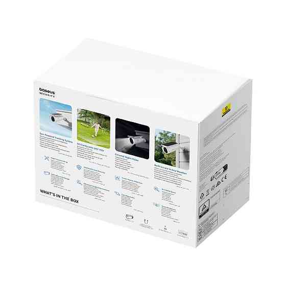 IP-камера відеоспостереження Baseus Security S1 Outdoor Camera 2K White Одеса