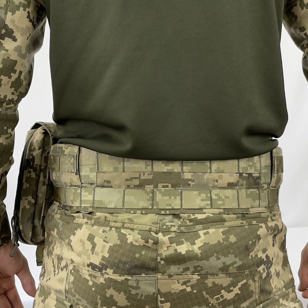Пояс тактичний розвантажувальний Піксель MM-14 Cordura 1000 D (M-ХL) Київ - фото 7