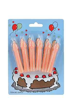 Свечи для торта Fun Novelties Birday Party Candle Sex Aura Киев