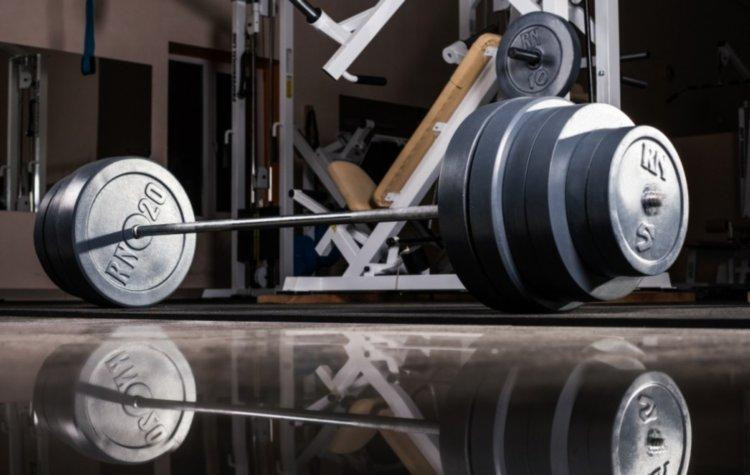 Штанга наборная на 140 кг + W-образный гриф Гантели, гири, штанги и диски гранилит Киев - изображение 5