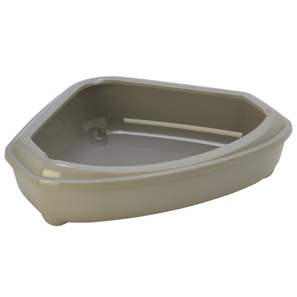 Moderna Corner Tray МОДЕРНА КОНЕР кутовий туалет з бортиком для котів, 55х45х14см Київ - фото 1