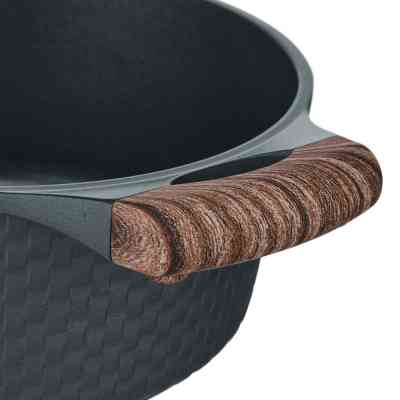 Каструля Resto Ran чорна 20 см 2.4 л (93901) Вінниця