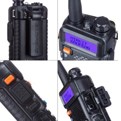 Портативная рация Baofeng UV-5R Black Six Pack комплект 6 шт (2200000758965) Винница - изображение 4
