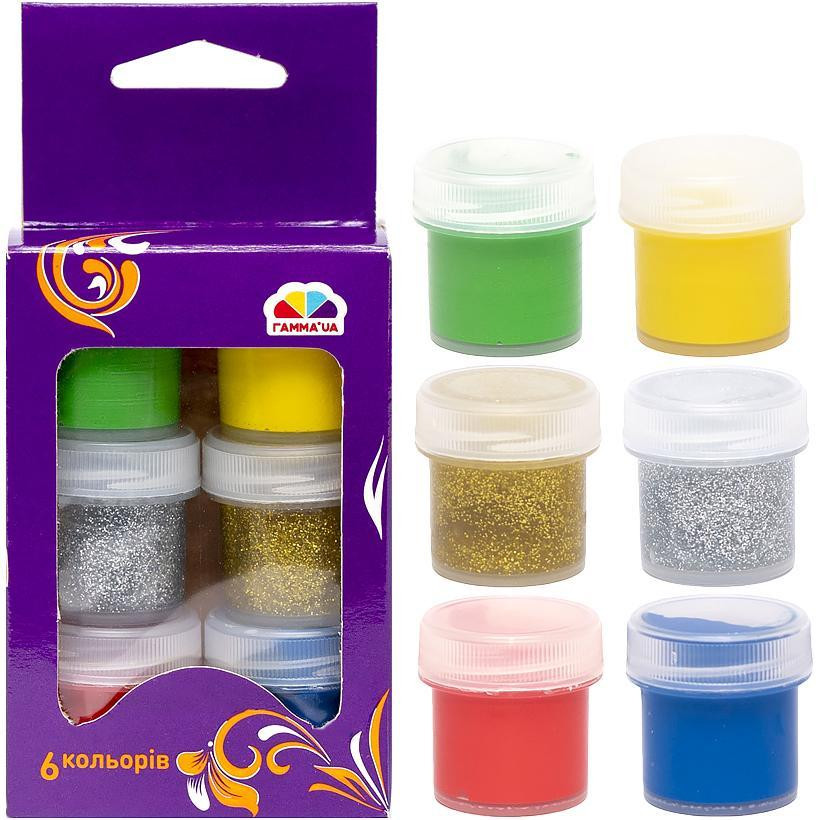 Гуаш  6 кол/10 мл 