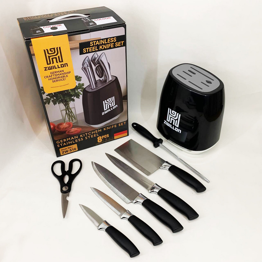 Набір хороших якісних кухонних ножів, Якісні ножі для дому, Кухонні ножі домашні, Набори ножів SX-50 Львів - фото 7