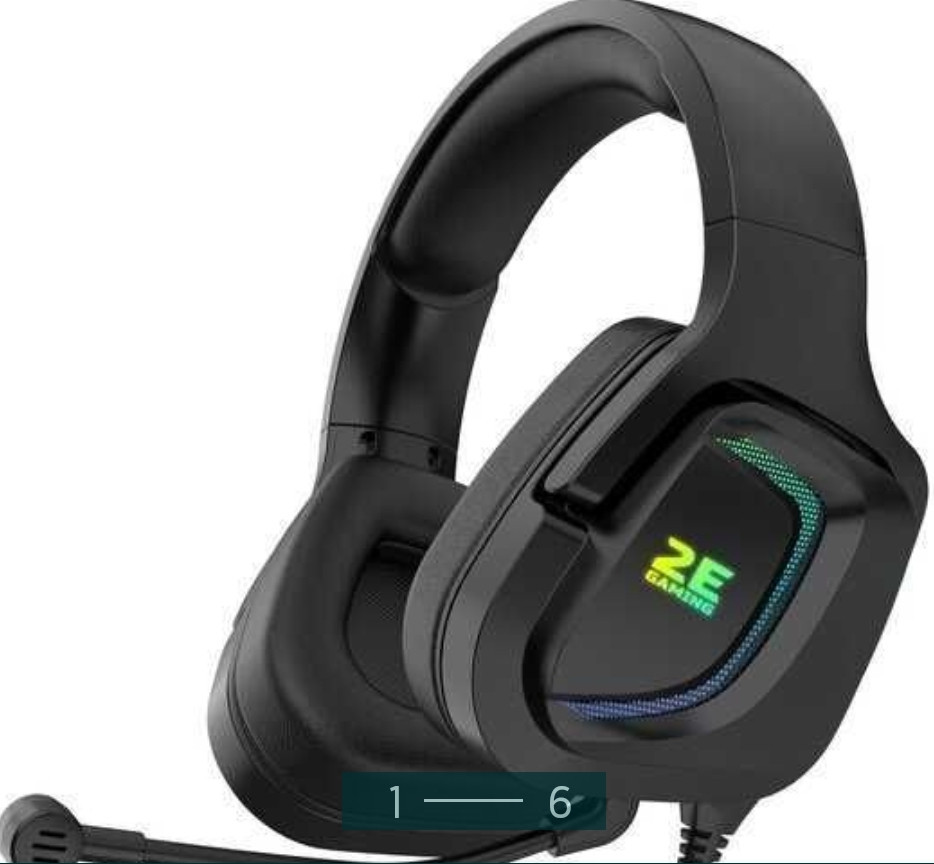 Гарнитура игровая : 2E GAMING HG340 RGB 3.5mm. Black. Харьков - изображение 4