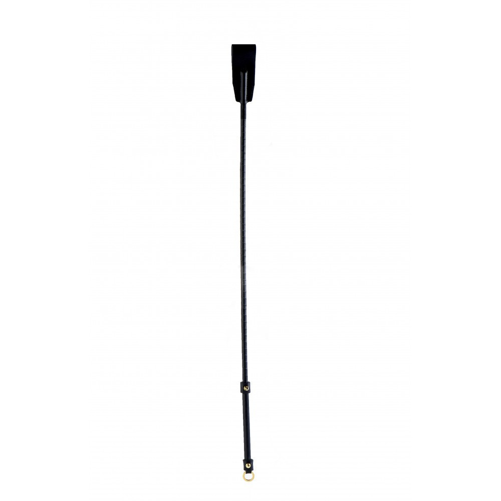 Стек шкіряний із позолотою Riding Crop UPKO Sex Aura Київ - фото 2
