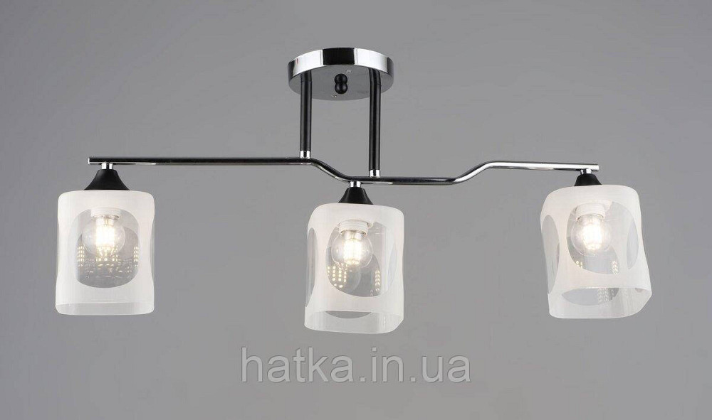 Люстра B K2284/3 CH+BK, хром Київ - фото 1