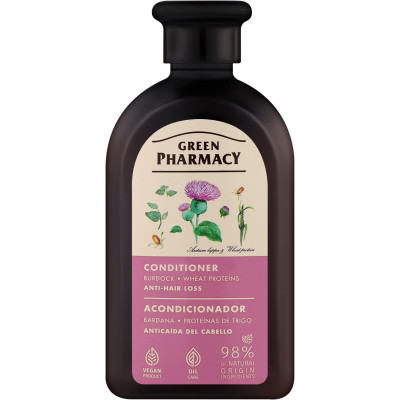 Маска для волосся Зелена Аптека проти випадіння волосся Лопух і протеїни пшениці 300 мл (4823015908019) Вінниця - фото 1