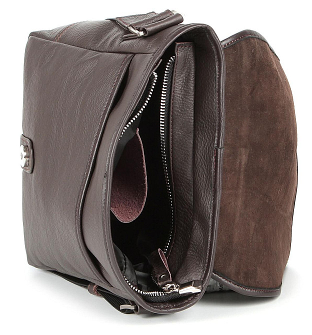 Сумка SHVIGEL 00854 Коричневая Киев - изображение 4