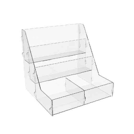 Товарна горка EKOSTAR на 3 комірки з акрила 205х135х195 Київ