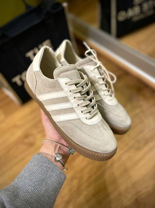 Кеди жіночі M.KRAFT бежеві натуральна замша 39р.40р. (5421) Коломыя - изображение 4