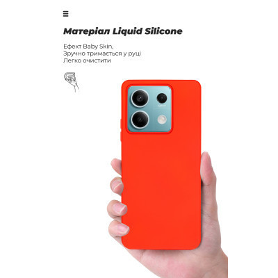 Чехол для мобильного телефона Armorstandart ICON Case Xiaomi Redmi Note 13 5G Red (ARM71889) Винница - изображение 7