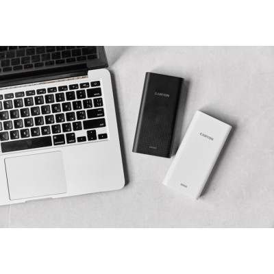 Батарея універсальна Canyon 20000mAh, Input 5V/2A, Output 5V/2.1A(Max), Black (CNE-CPB2001B) Вінниця - фото 2
