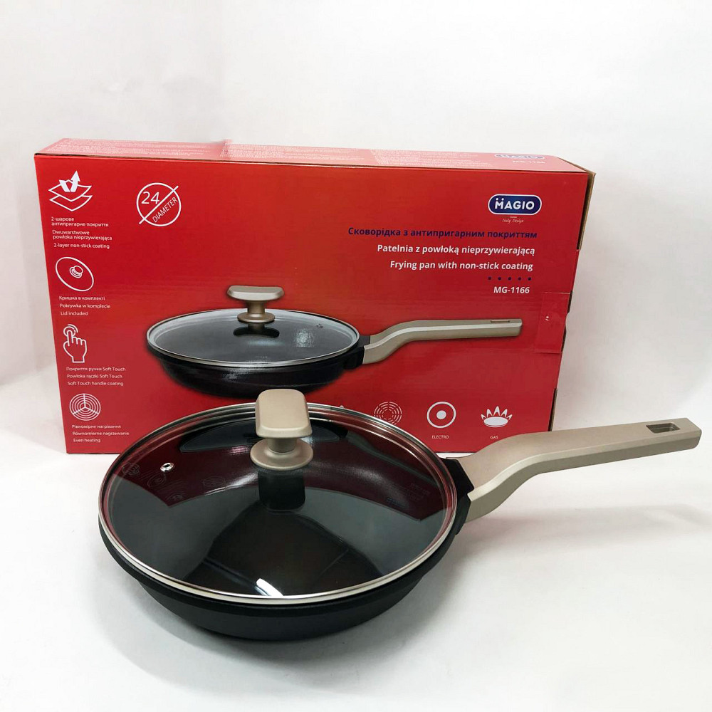 Алюминиевые сковородки с антипригарным открытием, Сковорода для порционного приготовления AL-26 Львов - изображение 2