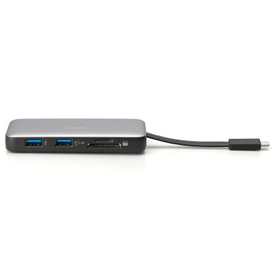 Порт-репликатор Digitus USB-C > HDMI/2xUSB-A/USB-C/SD/MicroSD/RJ54 (DA-70914) Винница - изображение 10