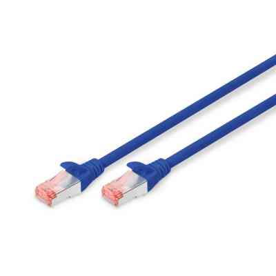 Патч-корд 3м, CAT 6 S-FTP, AWG 27/7, LSZH, blue Digitus (DK-1644-030/B) Винница