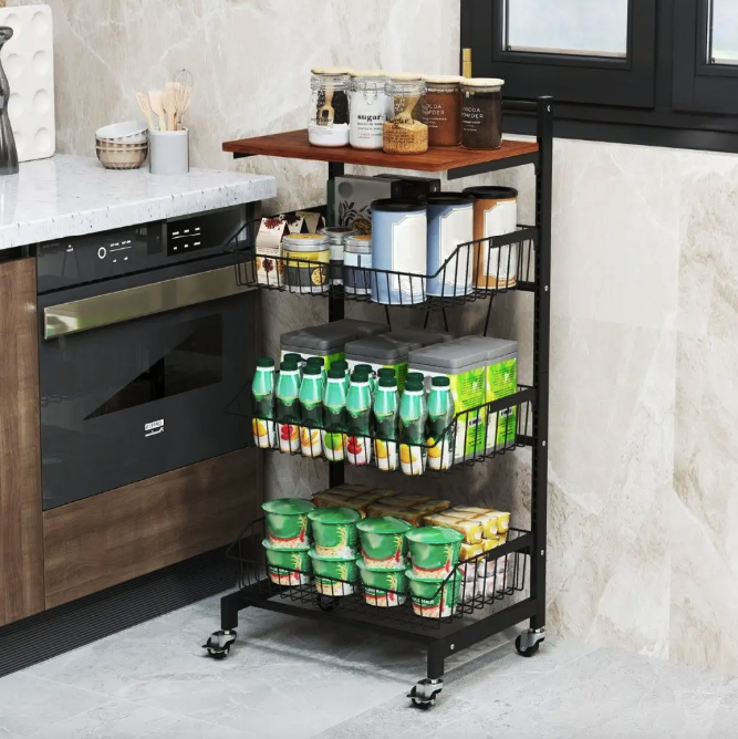 Стелаж Costway Vroda мобільний в стилі Loft Киев - изображение 1