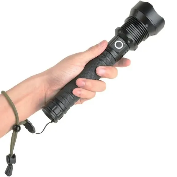 Ліхтарик ручний BAILONG BL-X92-P70, Телескопічний зум, акумулятор, кілька режимів світіння 7668 Пт Одеса - фото 4