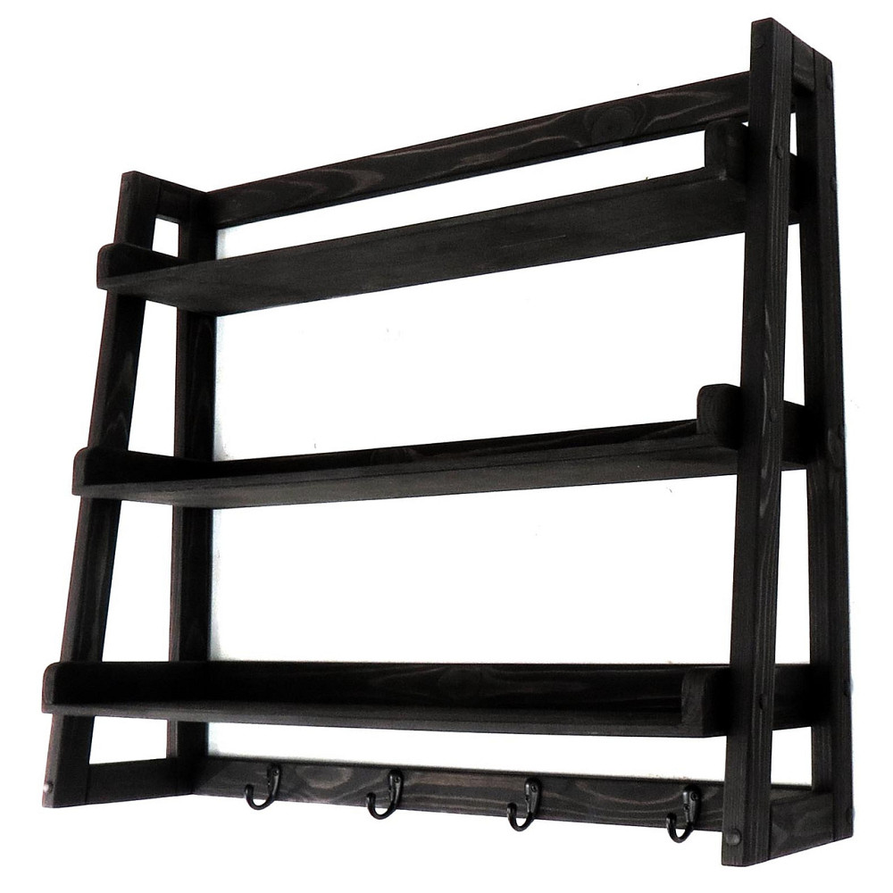 Полиця для ванної "Бамберг 70" венге Миколаїв - фото 4