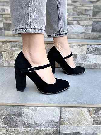 Туфлі жіночі STILLETA A087B-M1373-1 чорні (весна-осінь, еко-замша) (4449) 37 Коломыя