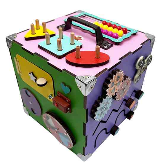 Развивающая игрушка Бизикуб TG200182, 23x23x23 см Винница