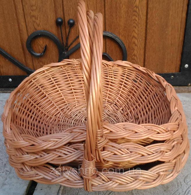 Набір плетених кошиків від виробника Київ - фото 4