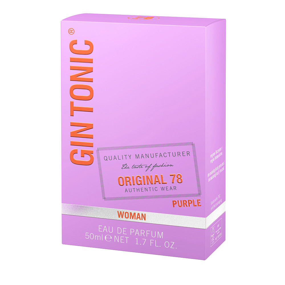 Парфумована вода для жінок Original 78 Purple Gin Tonic 50 мл Київ - фото 2