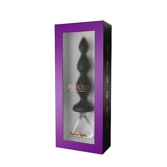 Анальный стимулятор-елочка Adrien Lastic Arrow с металлическим держателем, черный Sex Aura Киев