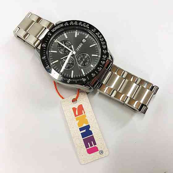 Стильні статусні наручні годинники стрілочні SKMEI, Брендові оригінальні наручні годинники KM-78 Івано-Франківськ