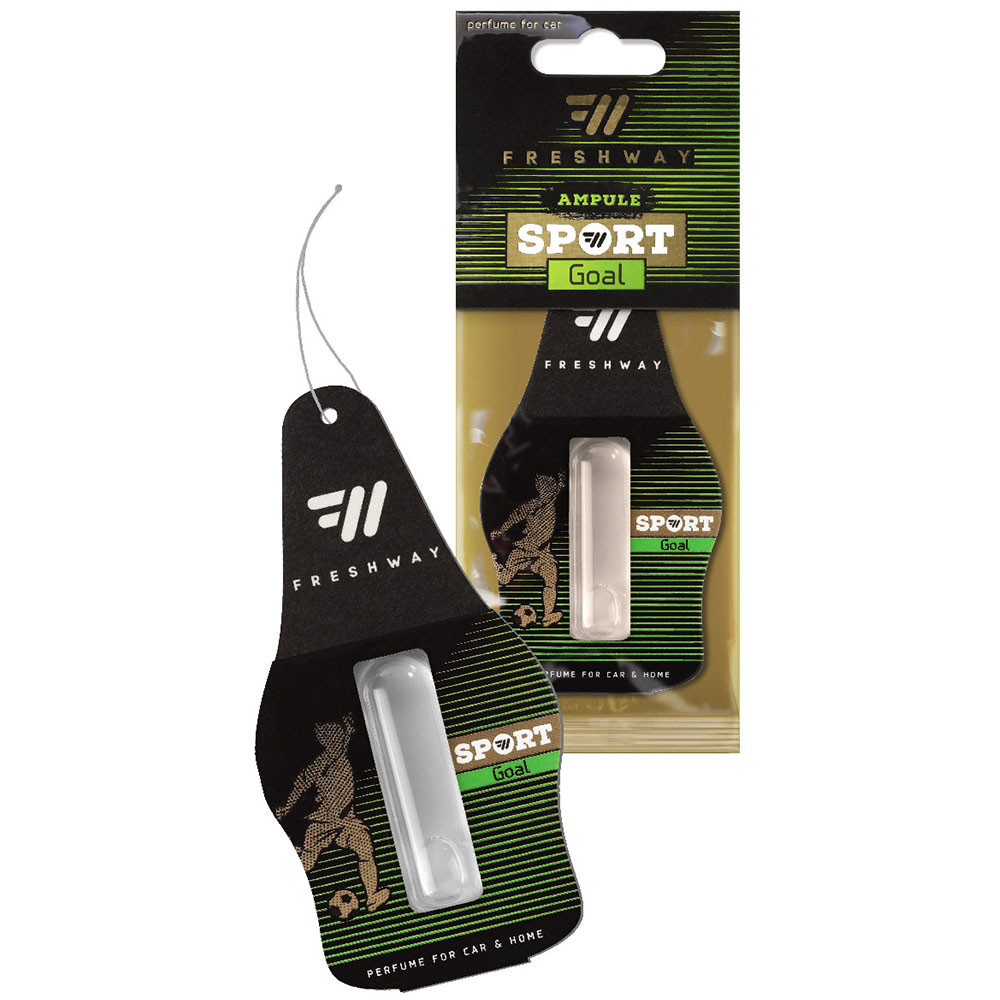 Ароматизатор для авто ампула "Sport Ampule" Goal (Гол) 4,5мл FreshWay Київ - фото 1