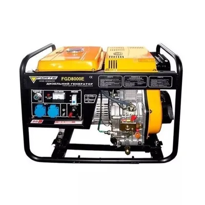 Генератор Forte дизельный FGD8000E 6kW (63491) Винница