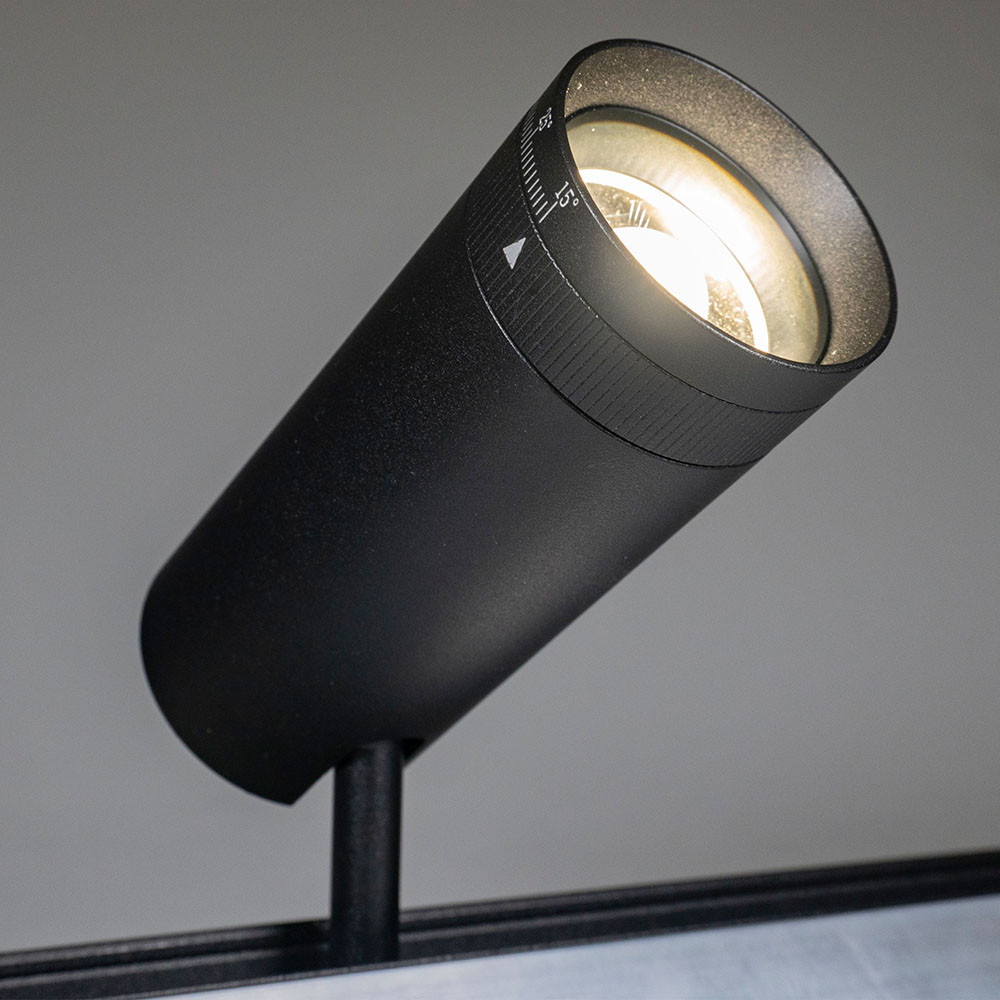 Milight Магнітний світильник spotlight чорний 4000К 45*100 mm 12Вт 1080Lm з керуванням куту про Київ - фото 2