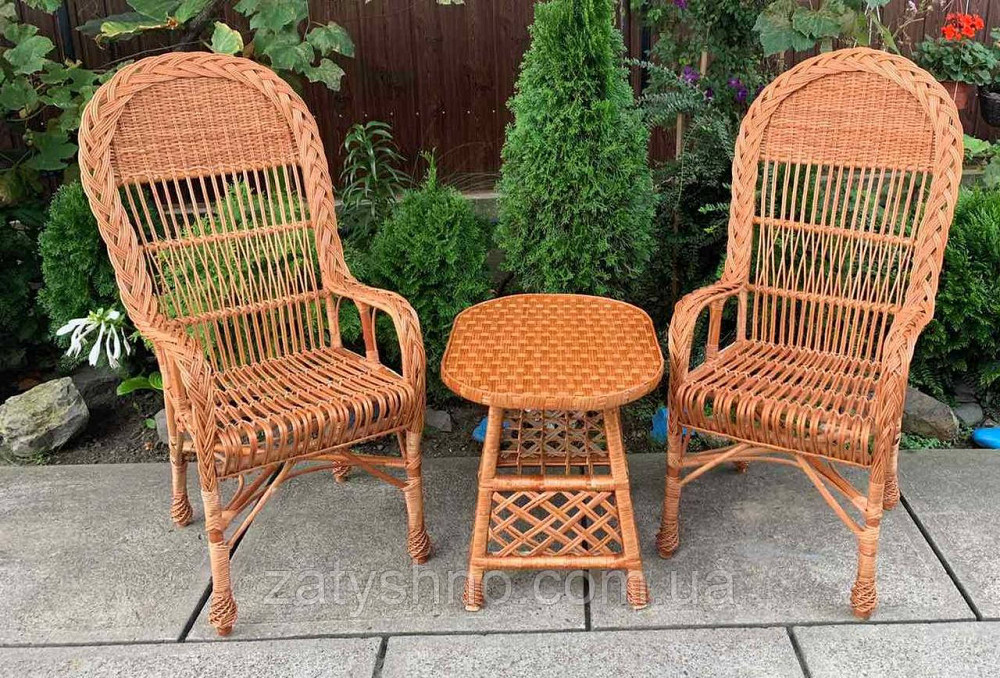Плетеные стулья с овальным столом Киев - изображение 4