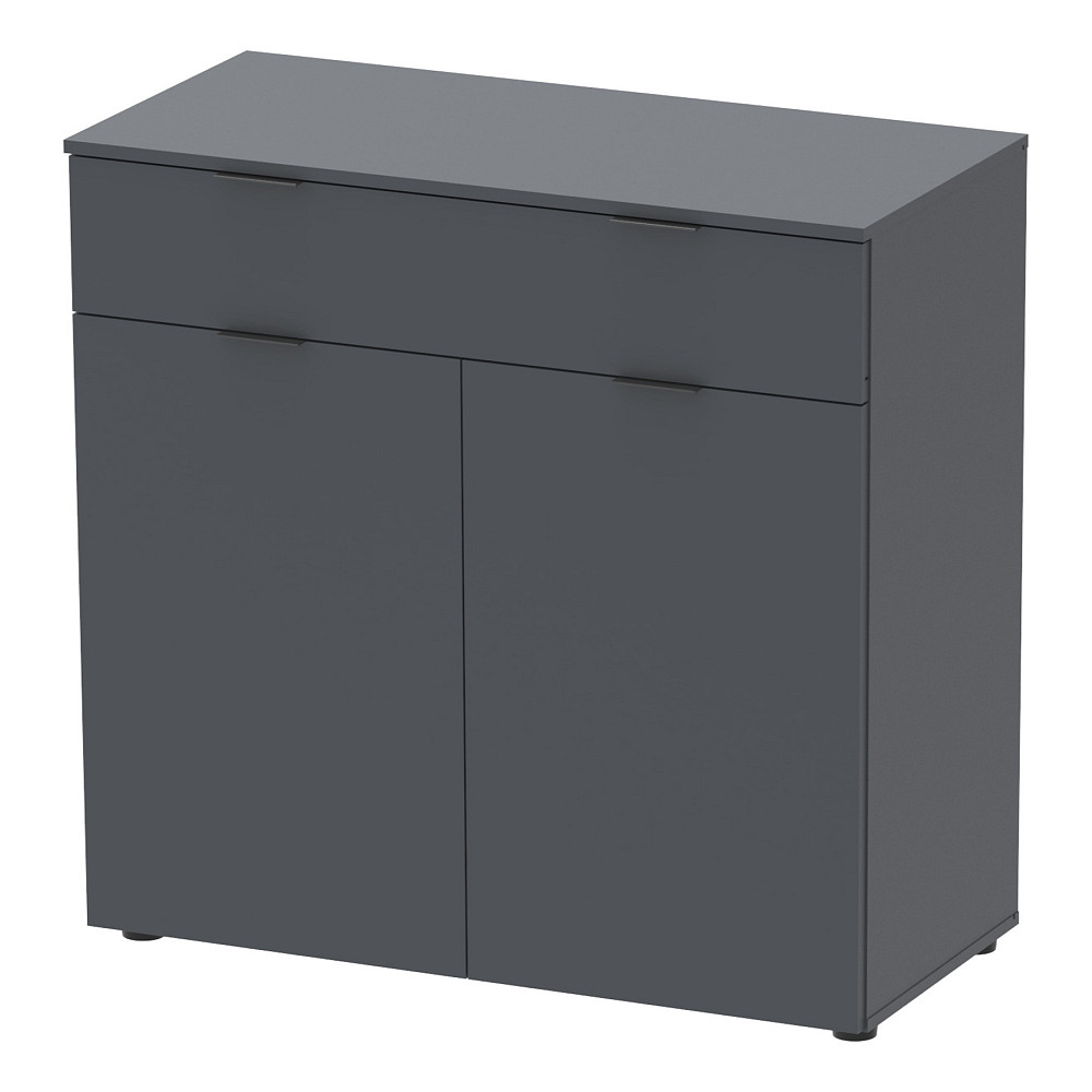 Комод у вітальню Doros Рон 2 80х38х100 см Графіт (DRS-011295) Львів - фото 1