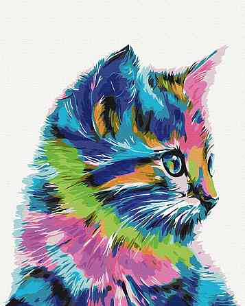 Котик у фарбі Київ