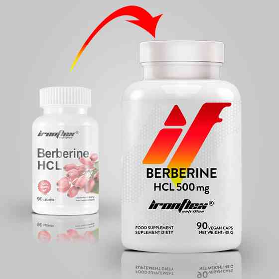 Берберин IronFlex Berberine HCL 90 caps Луцьк