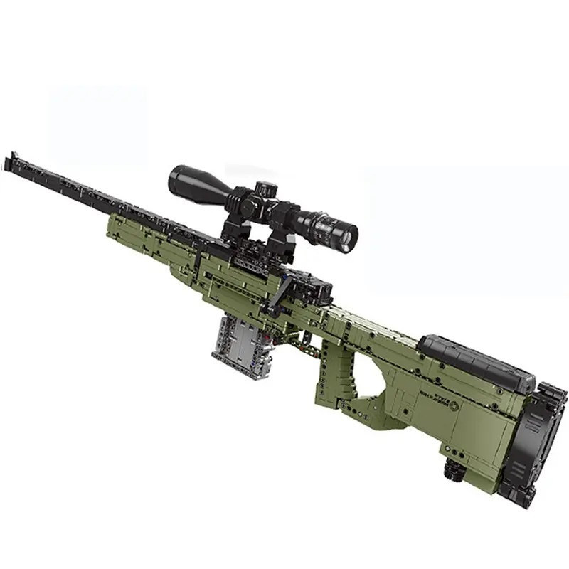 Конструктор автомат дитячий, снайперська зброя XB-24002 L96A1 1491 деталей Кам'янець-Подільський - фото 1