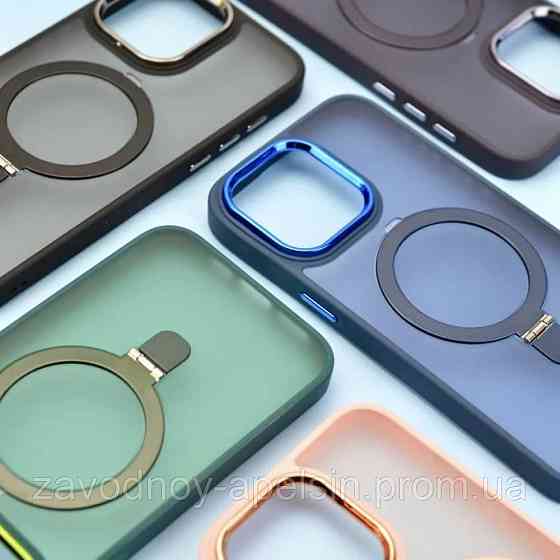 Samsung S23 FE S711 Матовый чехол Откидной магсейф (TPU+PC) Одесса