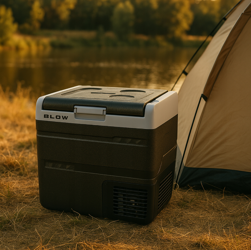 Автохолодильник компрессорный 12В/230В 32л Blow (Польша) Киев - изображение 9