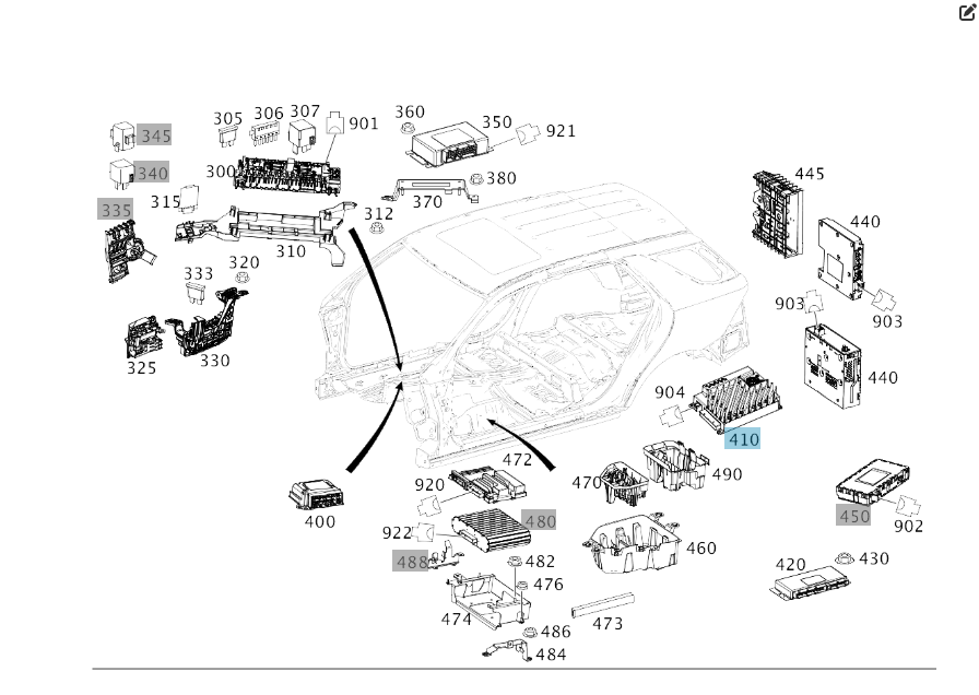 Mercedes-Benz  A2929007201 Підсилювач звуку Harman ML/GLE W166 GLE Coupe C292 Одеса - фото 2
