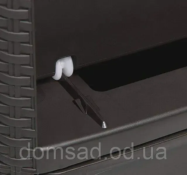 Комод пластиковий "BRILLIANT" 4 ящика 81х38х33 Efe plastics Чорний Одеса - фото 3