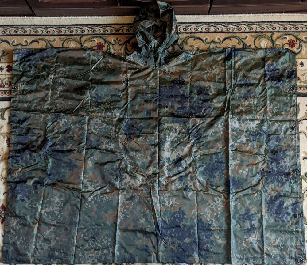 Маскировочное пончо дождевик A.Blochl рип-стоп в чехле (Мультикам) Винница - изображение 5