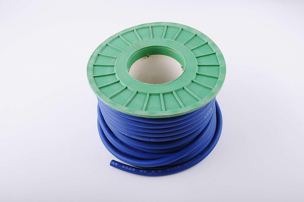 Шланг паливний Ø4mm, 20 метрів (гумовий, синій, на бухті) Київ - фото 1