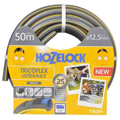 Поливочный шланг HoZelock d12,5мм 50м Tricoflex Ultraмax 116244 (12060) Вінниця
