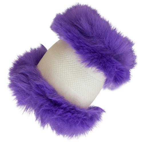 Чохол на кермо VLOD-24FA6 PRL M пурпуровий меховий без упаковки Харків - фото 8