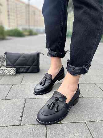 SOTHBY'S Туфлі жіночі Sothby 's M-594 чорні (весна-осінь, шкіра натуральна) (5286) лише 37р. 37 Коломыя